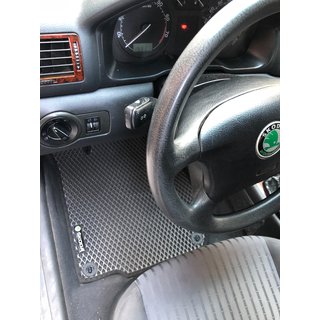 EVA bilmattor (svarta) Skoda Octavia I Tour A4 1996–2010 foto 1