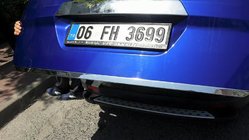 Ford Courier 2014–2023 Kantlist för bagagelucka (rostfritt stål) foto 5