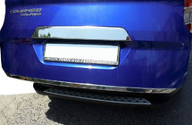 Ford Courier 2014–2023 Kantlist för bagagelucka (rostfritt stål) foto 1