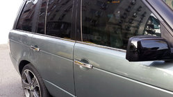 Range Rover III L322 2002–2012 Fönsterlister (6 st, rostfritt) foto 1