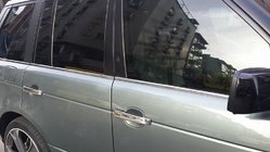 Range Rover III L322 2002–2012 Fönsterlister (6 st, rostfritt) foto 2