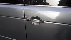 Range Rover III L322 2002–2012 Fönsterlister (6 st, rostfritt) foto 3