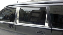 Honda HR-V 1998–2006 Dörrstolpslist (rostfritt stål) foto 1