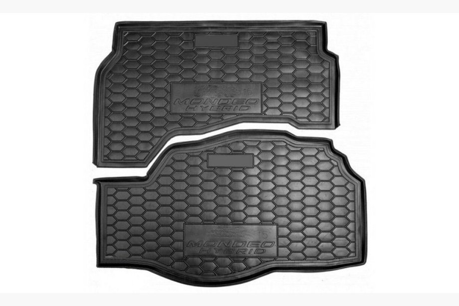 Ford Fusion 2002–2012 Bagagerumsmatta 2 delar (plast) Hybrit (SD) Image
