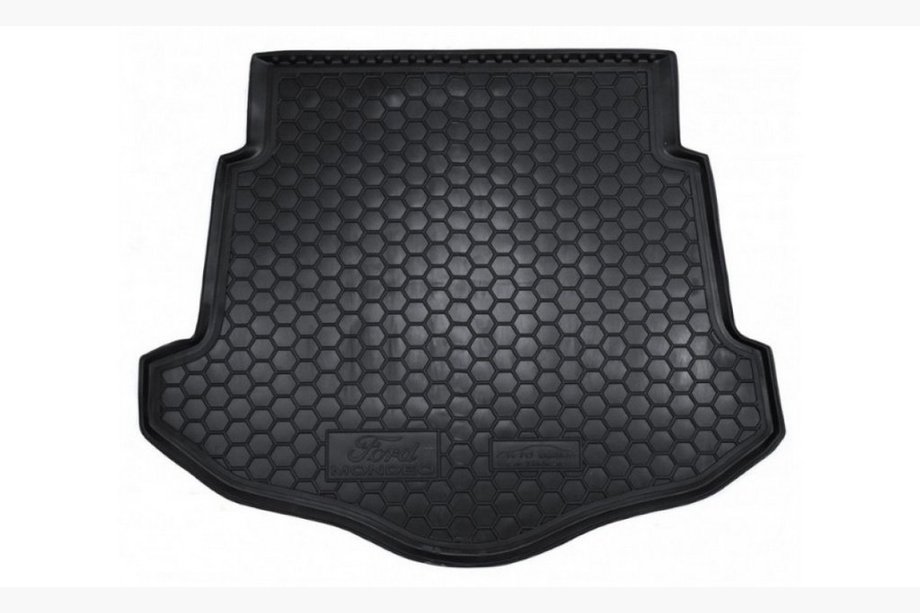 Ford Mondeo 2008–2014 Bagagerumsmatta för Liftback med nödhjul (Autogumm, plast) Image