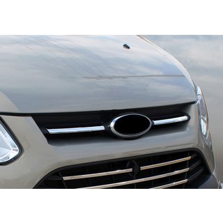 Listersats för övre grill 2013-2018 (2 st, rostfritt stål) Ford Custom 2013–2022 foto 1