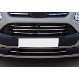 Lister till grillen 2013-2018 (5 st, rostfritt stål) Ford Custom 2013–2022 foto 1