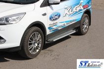 Ford Kuga/Escape 2013–2019 Sidosteg King (2 st, aluminium) foto 3