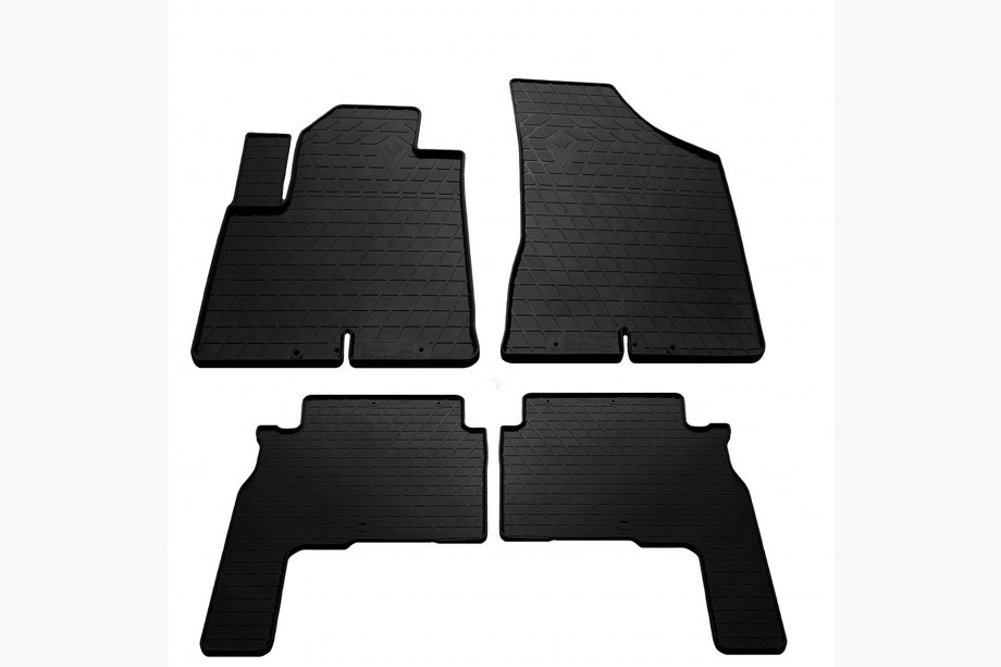 Hyundai Santa Fe 2 2006–2012 Gummimattor för kupén 2006-2010 (4 st, Stingray Premium) Image