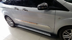 Ford Courier 2014–2023 Dörrlister (4 st, rostfritt stål) foto 1