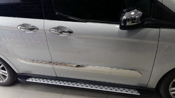 Ford Courier 2014–2023 Dörrlister (4 st, rostfritt stål) foto 3