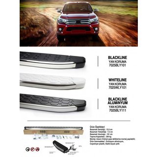 Sidosteg Blackline (2 st, aluminium) Toyota Hilux 2015– foto 1