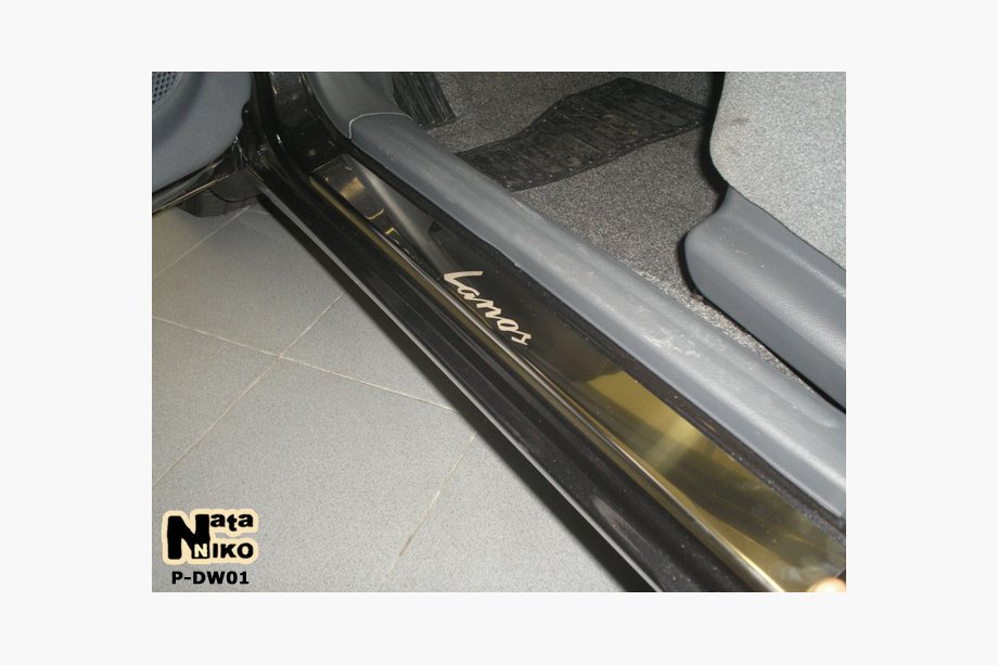 Daewoo Lanos 1998–2017 Instegsskydd Nataniko (4 st, rostfritt stål) Image