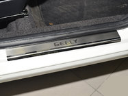 Geely LC Cross 2008–2016 Natanika Premium instegsskydd (4 st, rostfritt stål) foto 1