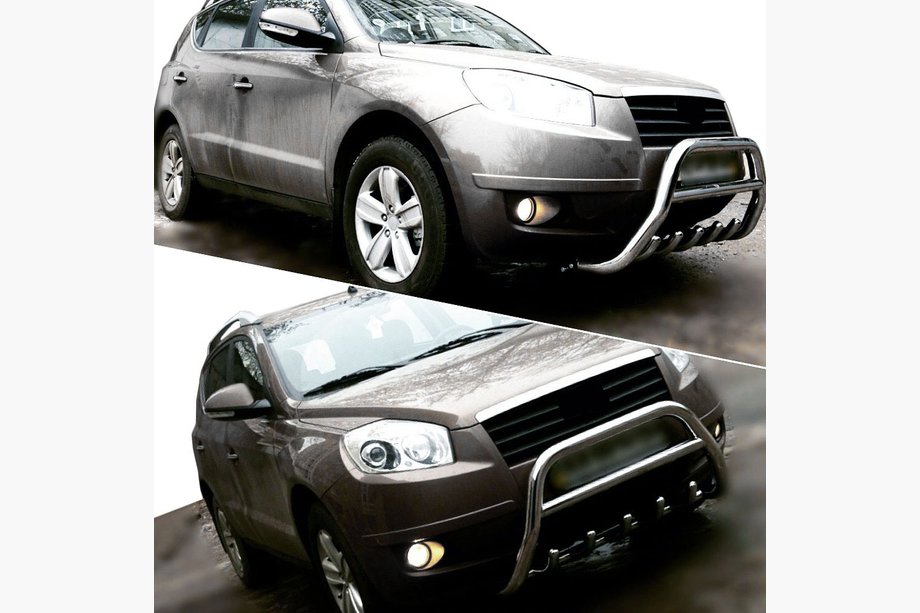 Geely Emgrand X7 2011– Frontbåge WT003 (rostfritt stål) Image
