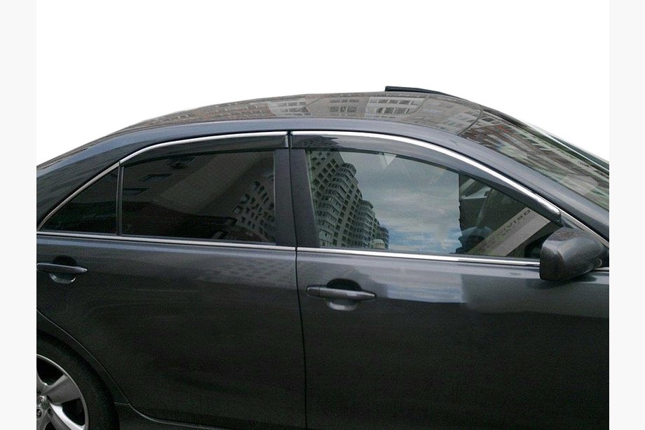 Toyota Camry 2006–2011 Vindavvisare med kromlist (4 st, SIM) Image