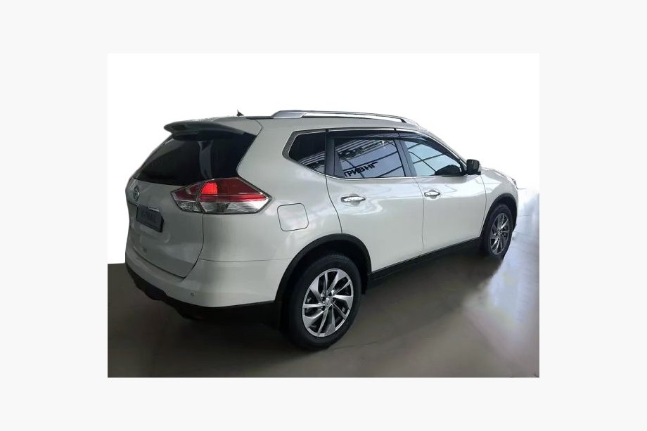 Nissan X-trail T32/Rogue 2014–2021 Vindavvisare med kromlist (4 st, AVTM) Foto 1