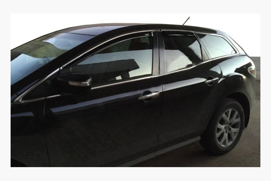Mazda CX-7 2006–2012 Vindavvisare till sidorutor (4 st, Cobra) Image