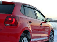 Volkswagen Polo 2010–2017 Vindavvisare för sidorutor HB (4 st, Niken) foto 1