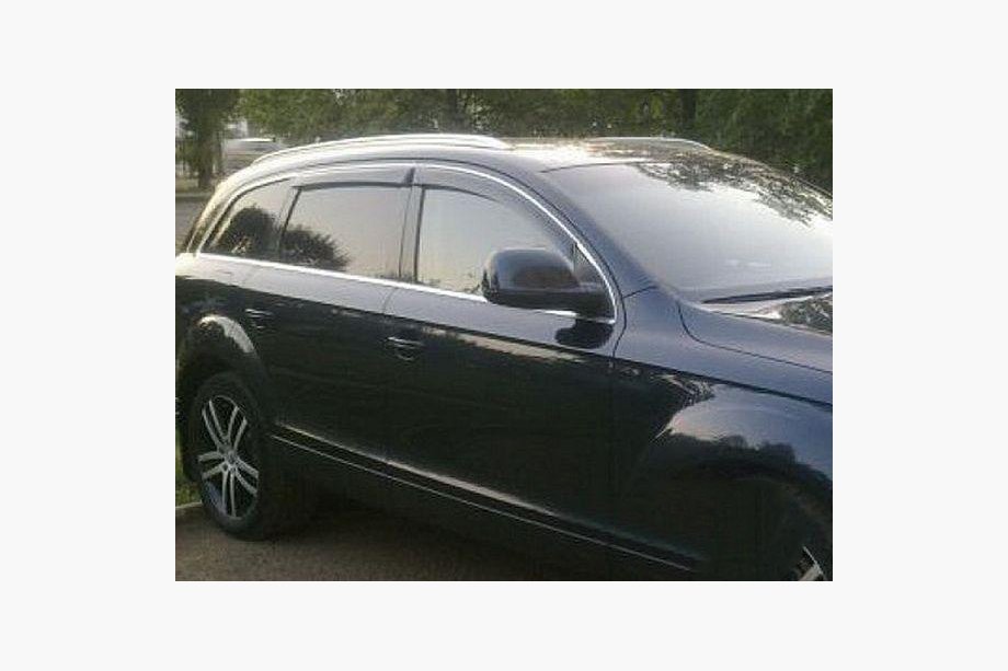 Audi Q7 2005–2015 Vindavvisare med kromlist (4 st, HIC) Foto 5
