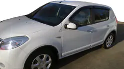 Renault Sandero 2007–2013 Vindavvisare för sidorutor (4 st, HIC) foto 4