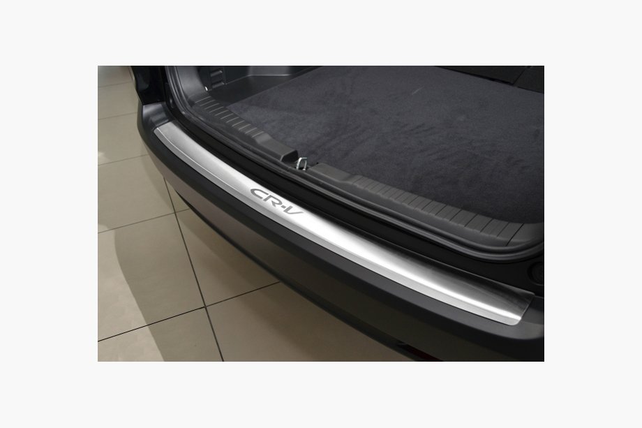 Honda CRV 2012–2016 Bakre stötfångarskydd med bockning Natanika (rostfritt stål) Image