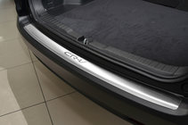 Honda CRV 2012–2016 Bakre stötfångarskydd med bockning Natanika (rostfritt stål) foto 1