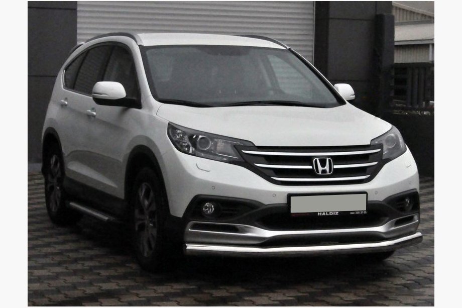 Honda CRV 2012–2016 Främre skyddsbåge ST008 (rostfritt) Image