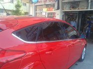 Ford Focus III 2011–2017 Nedre kromlister för fönster (8 st, rostfritt stål) foto 8