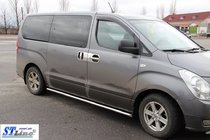 Hyundai H300, H1, Starex 2008–2020 Sidorör BB001 (2 st, rostfritt) foto 2