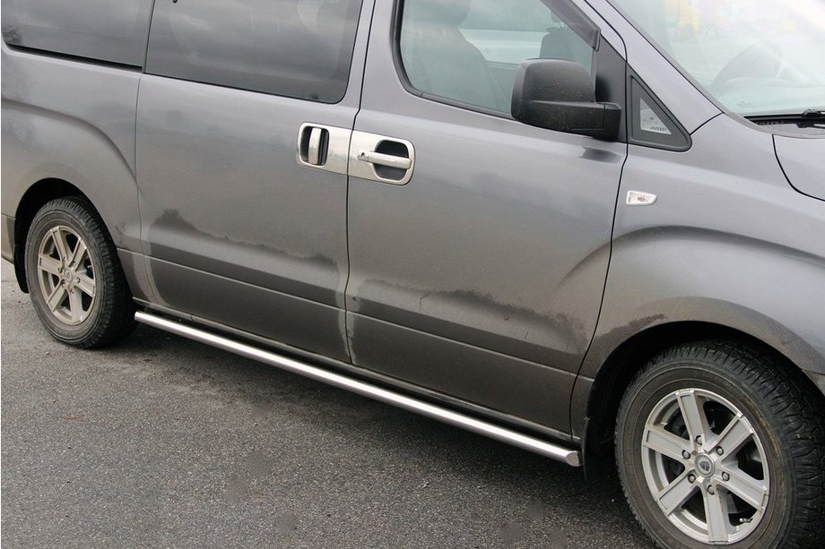 Hyundai H300, H1, Starex 2008–2020 Sidorör BB001 (2 st, rostfritt) Image
