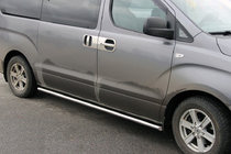Hyundai H300, H1, Starex 2008–2020 Sidorör BB001 (2 st, rostfritt) foto 1