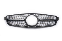 Mercedes C-klass W204 2007–2015 Främre kylargrill Diamond Black foto 2