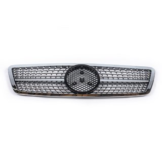 Främre grill Diamond Silver Mercedes C-klass W203 2000–2007 foto 2