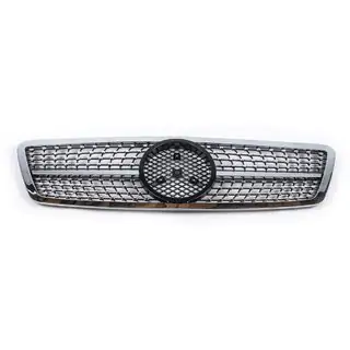 Främre grill Diamond Silver Mercedes C-klass W203 2000–2007 foto 2