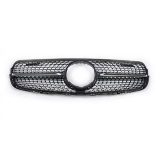 Främre grill Diamond Black (2015-2019) Mercedes GLC X253 2015–2022 foto 2