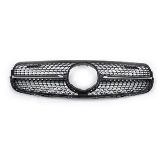 Främre grill Diamond Black (2015-2019) foto 2