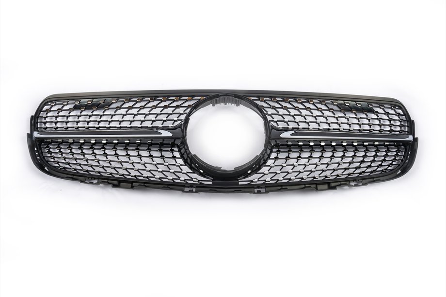 Mercedes GLC X253 2015–2022 Främre grill Diamond Black (2015-2019) Foto 2