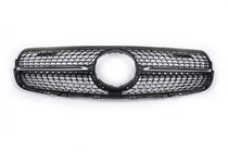 Mercedes GLC Coupé C253 2016–2023 Främre grill Diamond Black (2015-2019) foto 2
