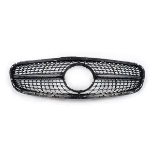Frontgrill Diamond Black (för Avantgarde och AMG-Line, 2013-2016) foto 2