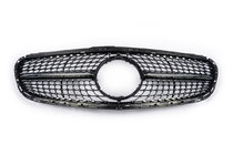 Mercedes E-class W212 2009–2016 Frontgrill Diamond Black (för Avantgarde och AMG-Line, 2013-2016) foto 2