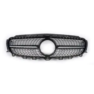Främre grill Diamond Black (för Avantgarde/AMG-Line/E43 AMG/E53 AMG 2016-2020) foto 2