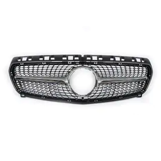 Främre grill Diamond Silver (2012-2015) foto 2
