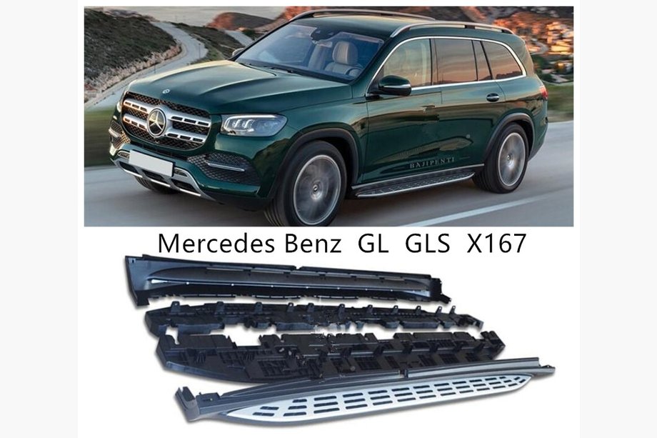 Mercedes GLS X167 2019– Sidosteg (2 st, OEM) Foto 9