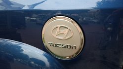 Hyundai Tucson JM 2004– Kåpa för tanklockslucka (rostfritt stål) foto 6