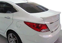 Hyundai Accent 2011–2017 Spoiler Meliset (för lackering) foto 1