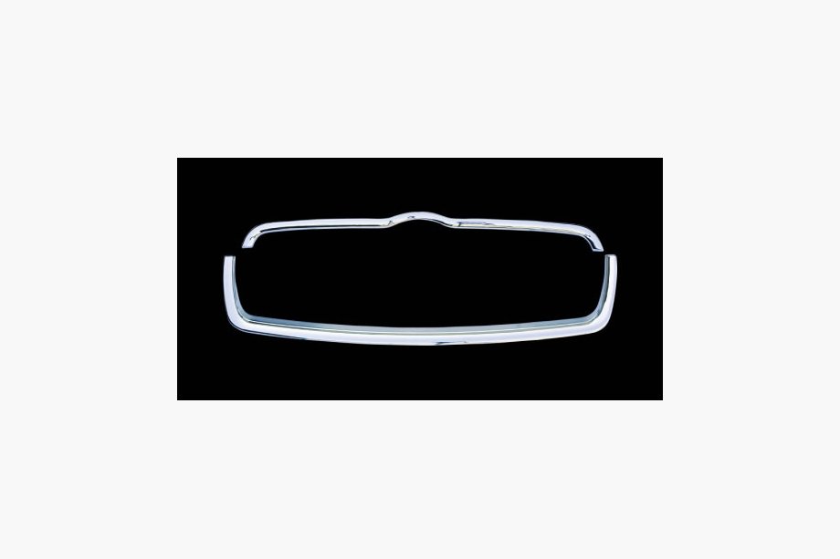 Hyundai Accent 2006–2010 Kromlister runt grillen (ABS) Image