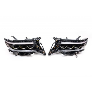 Framstrålkastare Lexus-design-3-LED V1 (2017+, 2 st) Toyota Land Cruiser Prado 150 2009–2023 foto 1