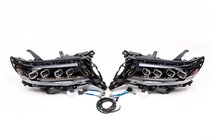 Toyota Land Cruiser Prado 150 2009–2023 Främre strålkastare Lexus-design 4-LED V1 (2017+, 2 st) foto 4