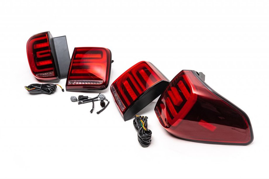 Nissan Armada 2016–2024 LED-baklyktor (RED-Sequential) Image
